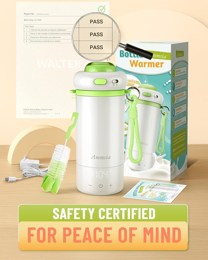 Portable Bottle Warmer for Travel – Fastest Heating & Charging & Long Battery - Image 6