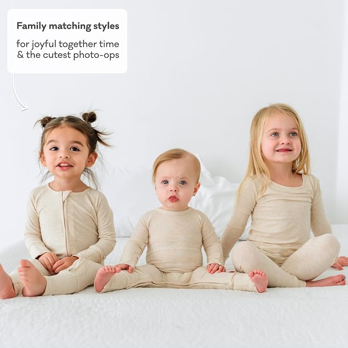 Little Sleepies Pajamas for Baby Boys & Girls, Viscose from Bamboo Baby Pajamas - Image 6