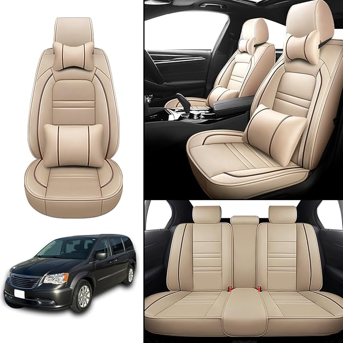 Car Seat Covers for Chrysler Car Town and Country 2000-2016 | 5-Seats Seat - Image 2