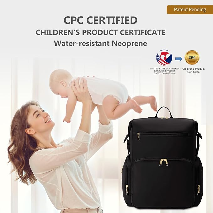 CEI-CEI Neoprene Diaper Bag Backpack - Image 9