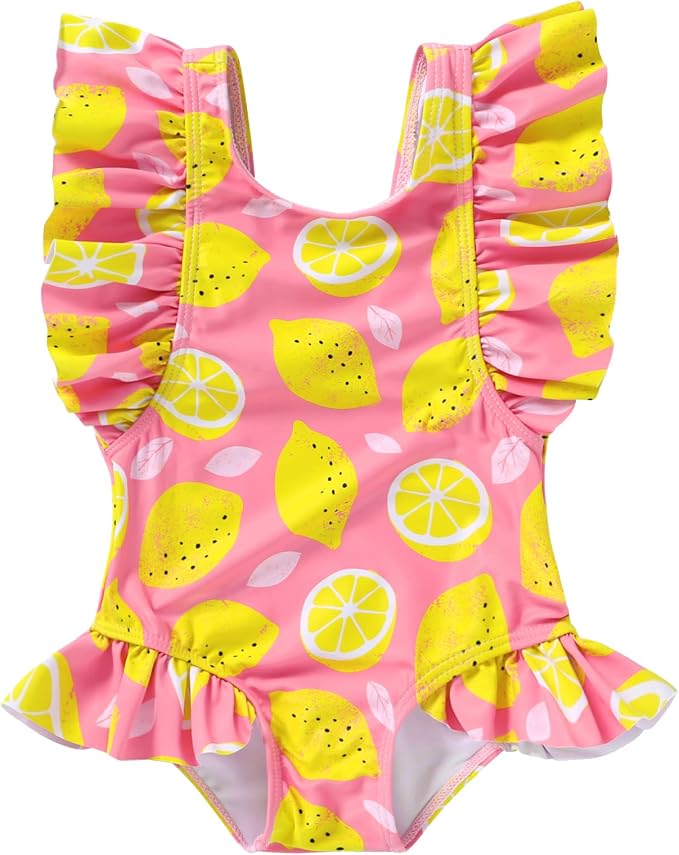 Newborn Baby Girl Ruffle Swimsuit Infant Toddler One Piece Floral Bikini Beach by MAMAMI