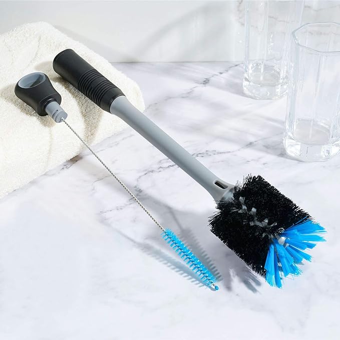 2-in-1 Bottle and Straw Cleaning Brush, Long Handle Water Bottle Cleaner Brush - Image 5