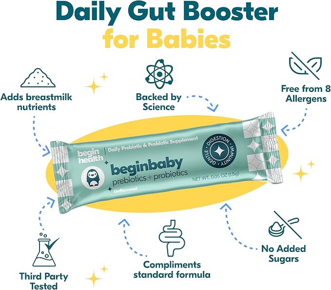 Begin Health BeginBaby Prebiotics and Probiotics - Image 5