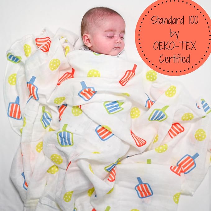 LollyBanks Swaddle Blanket, 100% Cotton Baby Blanket, Soft Muslin Swaddle - Image 4