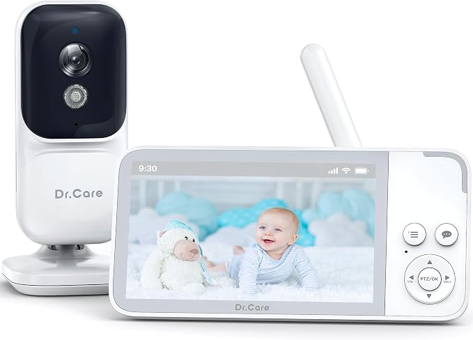 Dr.Care NeoView Video Baby Monitor -3.5” Screen, 2-Way Audio, Video Loop by DrCare
