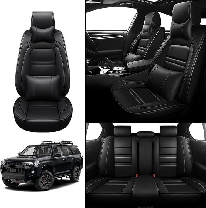 Car Seat Covers for Toyota 4runner 1991-2025 | 5-Seats Seat Covers, Waterproof - Image 2