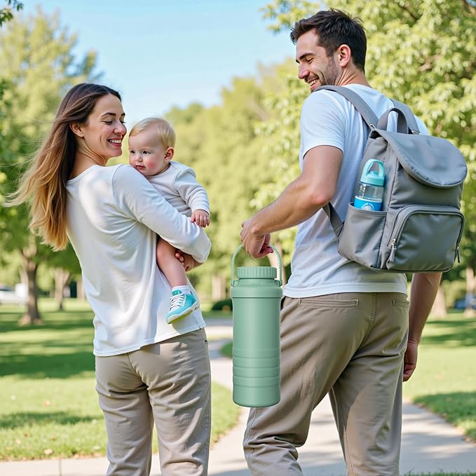 Portable Breast Milk Cooler Bottle - 22oz Breastmilk Chiller - Image 5