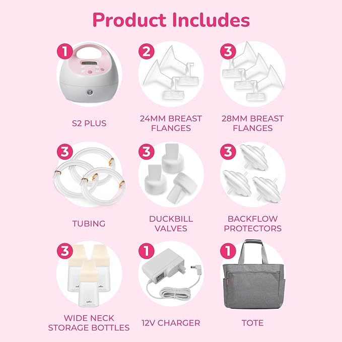 Spectra Baby S2 Plus Premier Electric Breast Pump - 28 mm - Image 2