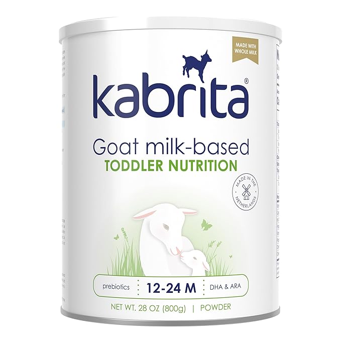 Kabrita Goat Milk-Based Toddler Nutrition Drink, 12–24 Months, Gentle & Easy to by Kabrita