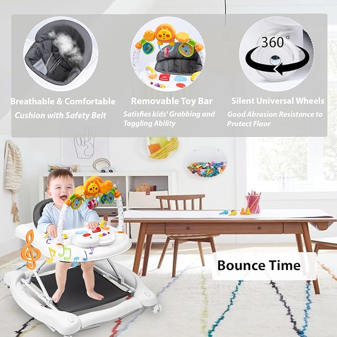 5-in-1 Baby Walker, Baby Walkers - Image 5