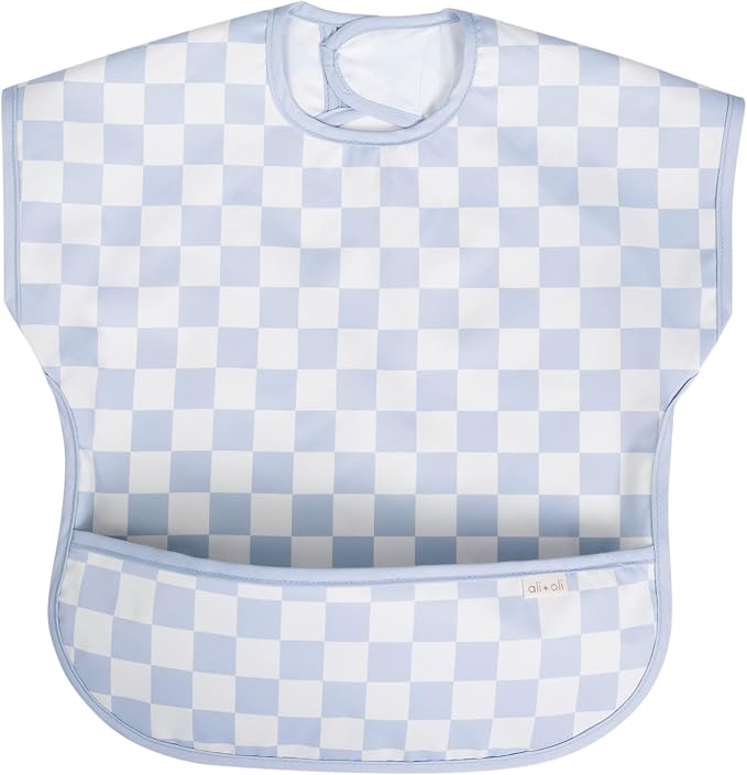 Ali+Oli Smock Bibs for Babies, BPA-Free Oeko-Tex Certified, Waterproof Baby by AliOli