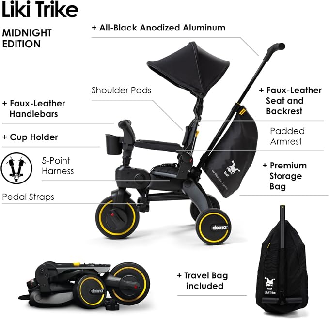 Doona Liki Trike, Midnight Edition - Image 2