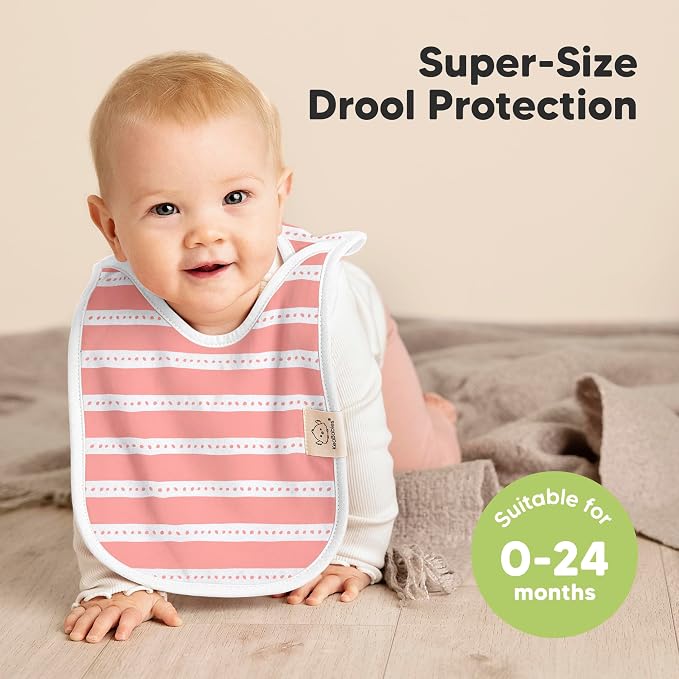 8-Pack Baby Bibs for Boys, Girls - Image 2