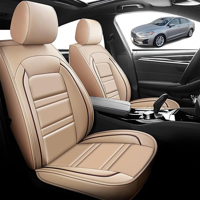 Seat Cover for Ford Fusion 2006-2020 | Car Seat Covers Front Seats, Waterproof - Image 2
