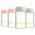 Breast Milk Storage Bottles 180ml 6oz BPA-Free Leak-Proof Baby Bottle by Qmibaby