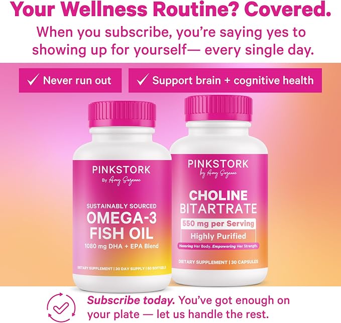 Pink Stork Choline - Image 7