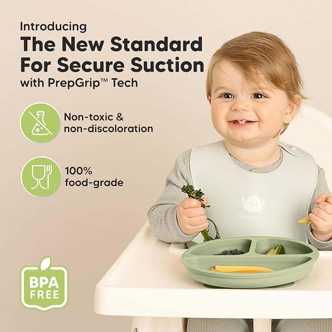 KeaBabies Suction Plates for Baby, Toddler - Image 2