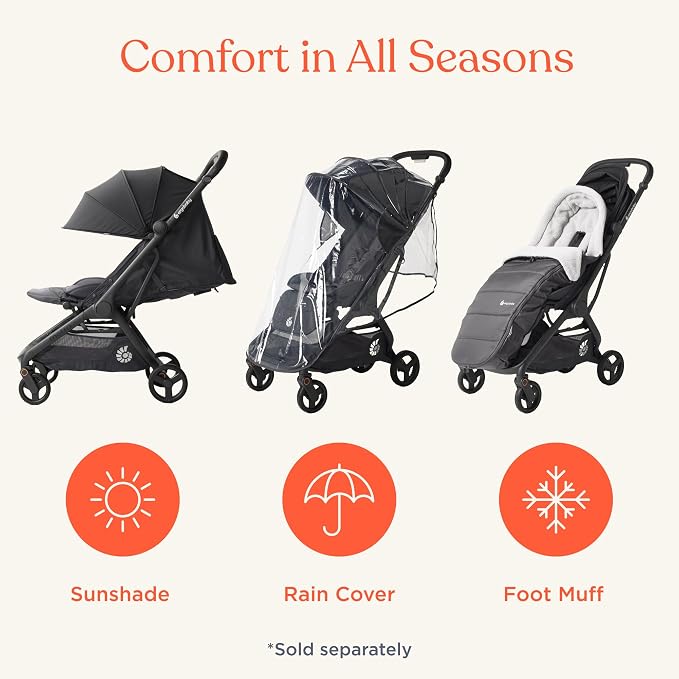 Ergobaby Metro 3 All in One Compact Baby Stroller - Image 6
