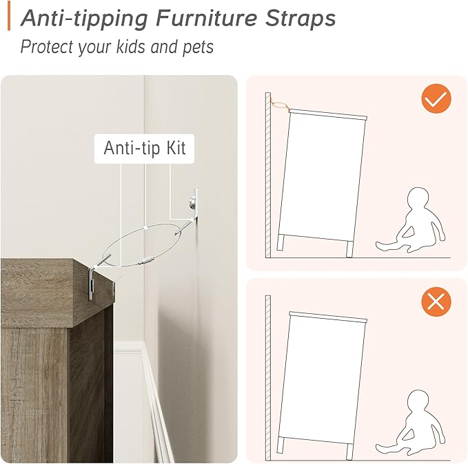 WAMPAT Kids Dresser for Bedroom - Image 6