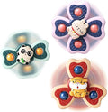 ALASOU 3PCS Suction Cup Spinner Toys by ALASOUdedicatedforbabies