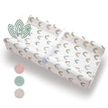 Organic Cotton Contoured Baby Changing Pad w/Waterproof Foam Mattress, Includes by Modera