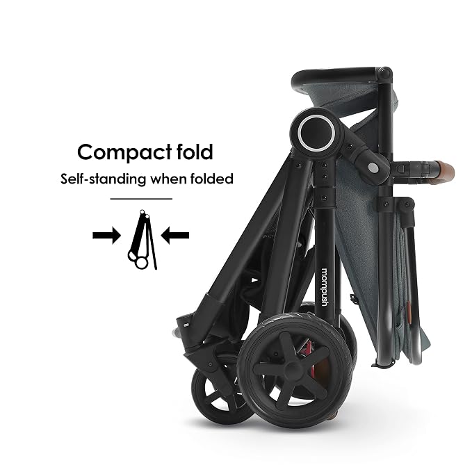 Mompush Ultimate2 Baby Stroller, Premium Convertible Full-Size Stroller - Image 6