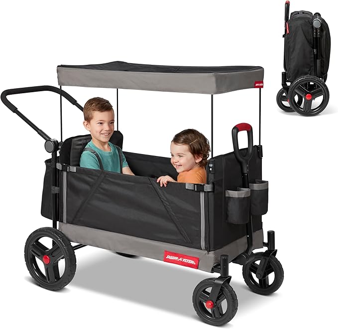 Radio Flyer Wagon for Kids, Baby Stroller, Outside Toys for Toddlers 1-3 by RadioFlyer