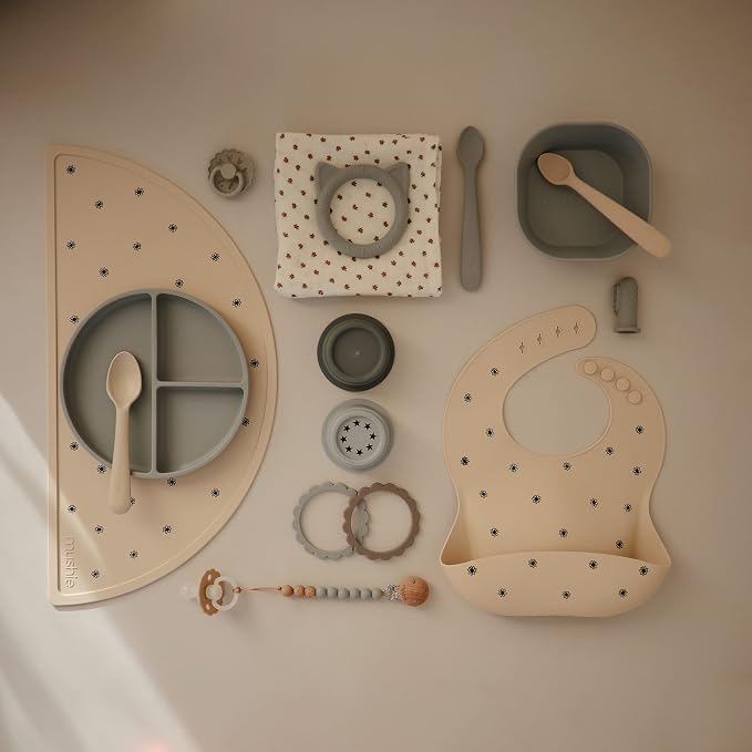 mushie Silicone Placemat for Kids | BPA-Free Non-Slip Design - Image 7