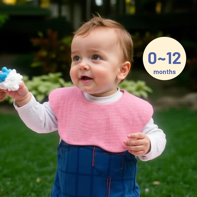 Baby Bibs Muslin Drool Teething Drooling Bibs - Image 2