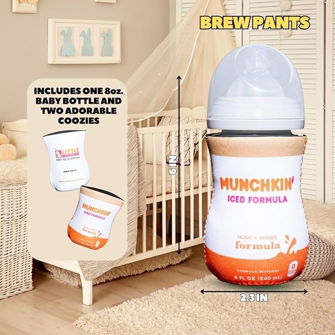 Coffee Themed Coozies for Baby Bottles - Image 2