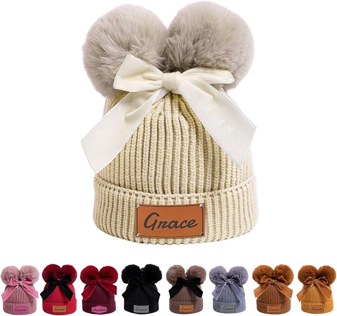 Personalized Toddler Beanie Hat by Duckbe