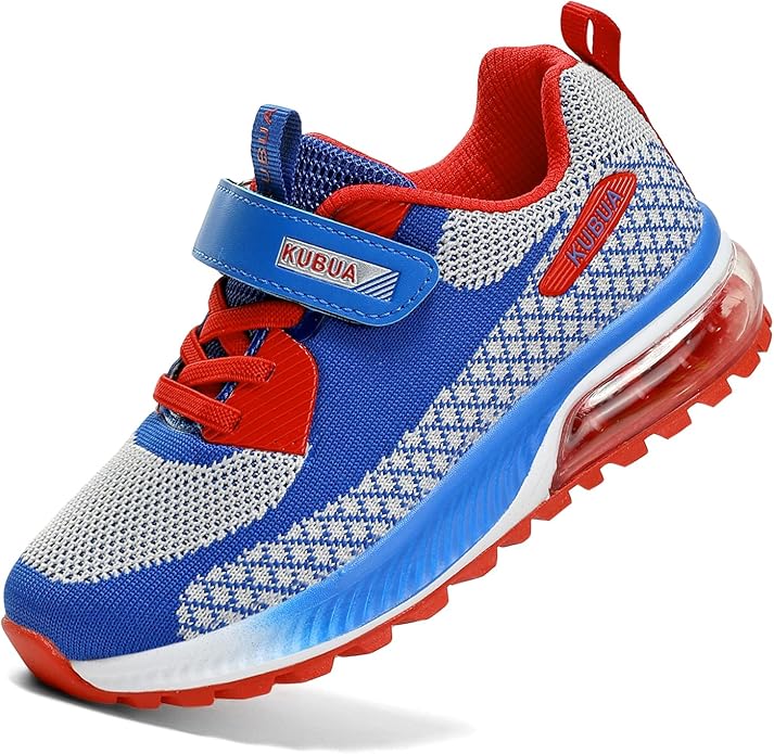 KUBUA Kids Sneakers for Boys Girls Running Tennis Shoes Lightweight Breathable by KUBUA