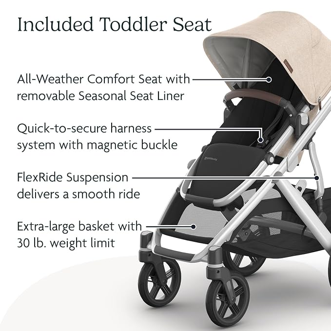 UPPAbaby Vista V3 Stroller + Bassinet V3 - Image 4