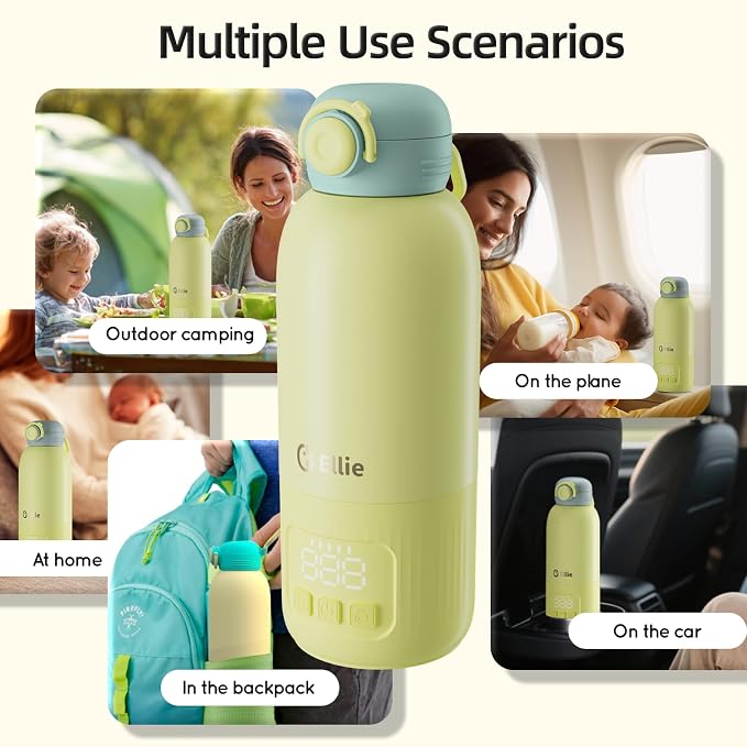 Ellie Portable Bottle Warmer for Travel, w/Reliable Warming, Extended Battery - Image 7
