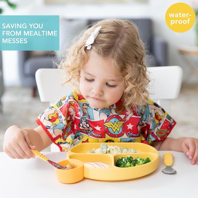 Bumkins Bibs - Toddler Bibs, Waterproof, Large - Image 2