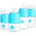 PopYum Blue Formula Making Baby Bottle Starter Set, 2X 5oz Bottles by PopYum