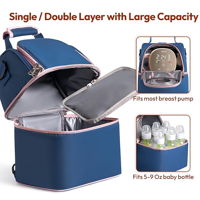 NCVI Breastmilk Cooler Bag, Breast Pump Bag - Image 3
