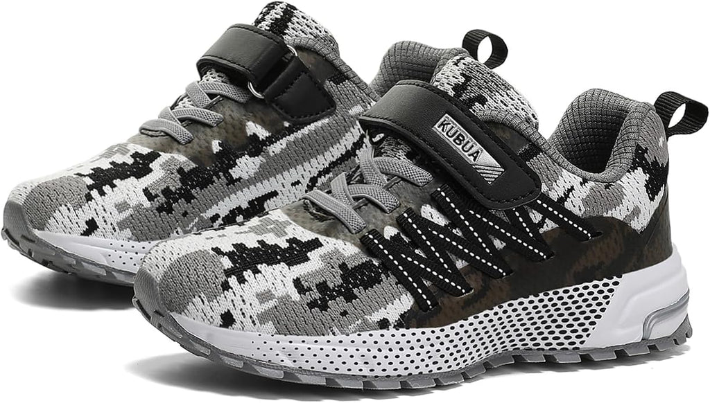 KUBUA Kids Sneakers for Boys Girls Running Tennis Shoes Lightweight Breathable - Image 8