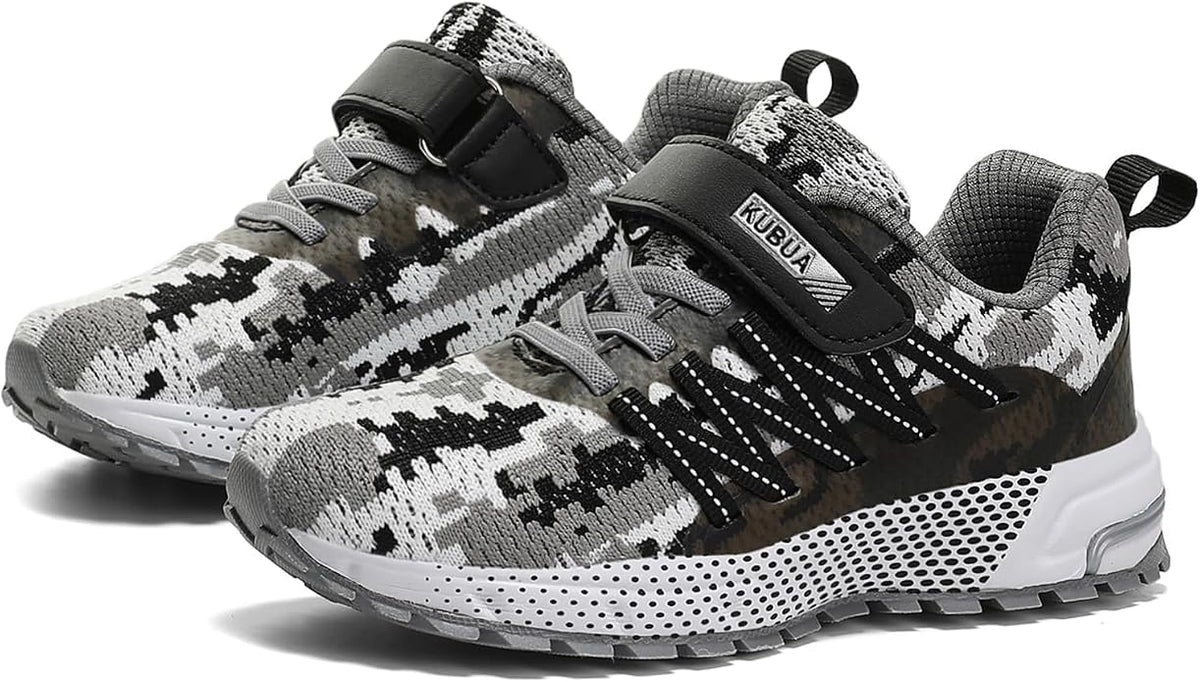 KUBUA Kids Sneakers for Boys Girls Running Tennis Shoes Lightweight Breathable - Image 8