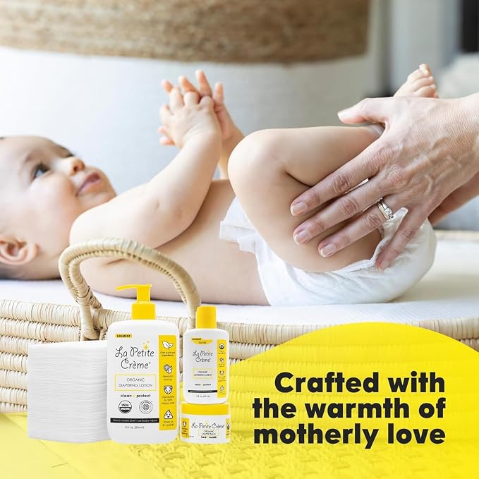 La Petite Creme Premium French Diapering Gift Set: Includes Organic Diapering - Image 5