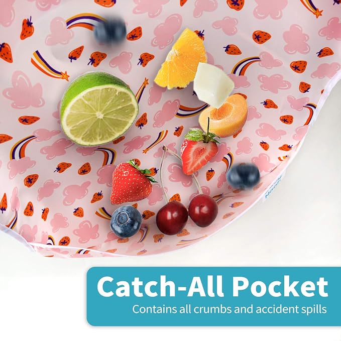 3 Pcs Long Sleeved Bib Set|Baby Waterproof Bibs - Image 3