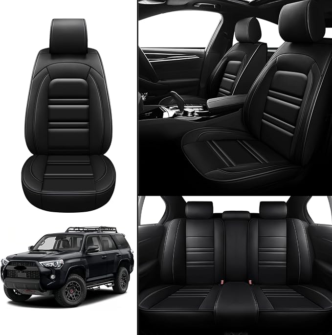 Seat Covers for Toyota 4runner 1991-2025 | 5-Seats Leather Seat Covers - Image 2