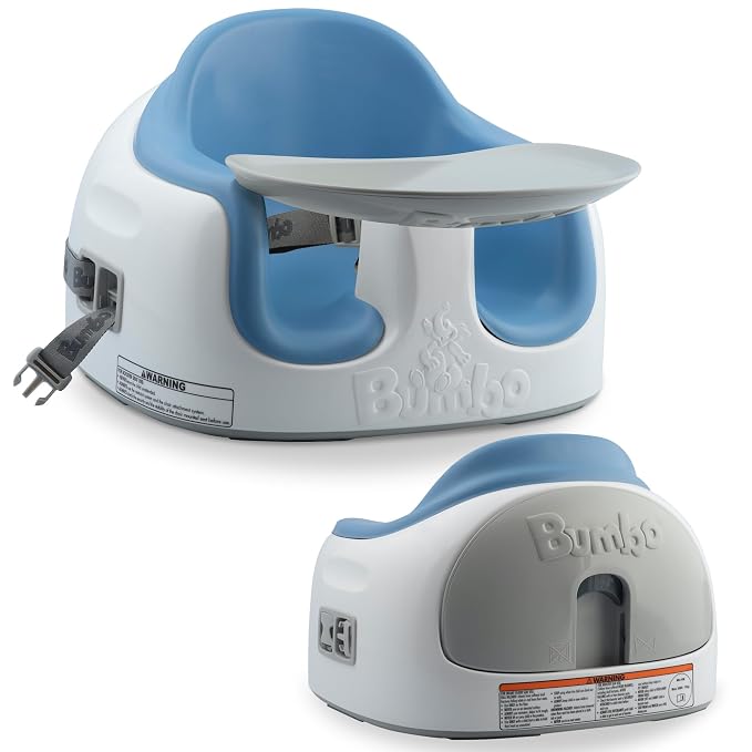 Bumbo 3-in-1 Multi-Seat for 6 to 36 Months, Travel Baby Feeding & Play Floor by Bumbo