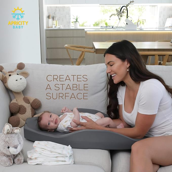 Apricity Baby Diaper Changing Pad – Waterproof Wipe-Clean Foam Changing Mat - Image 8