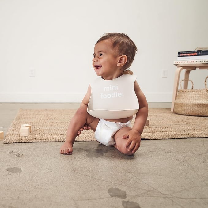 Denver James Silicone Feeding Bibs | Dishwasher Safe. Waterproof. Adjustable. - Image 6
