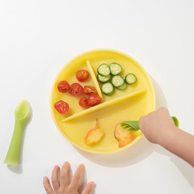 Olababy 100% Silicone Suction Plate | Toddler Plates - Image 3