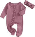 CIYCUIT Baby Girls Cactus Footies Newborn Zip Up Onesie Romper by CIYCUIT