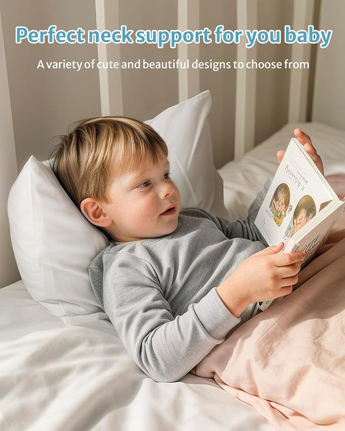 Babebay Toddler Pillow, 13X18 Soft Toddler Pillows - Image 5