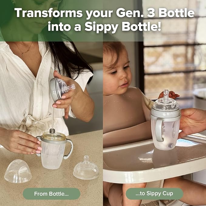 haakaa Weighted Straw Sippy Cup - Image 2