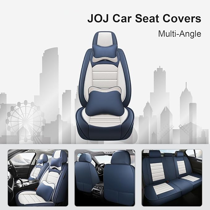 JOJ Fit for Toyota Highlander 2001-2022 Seat Covers, 7 Seat Car Seat Cover - Image 5